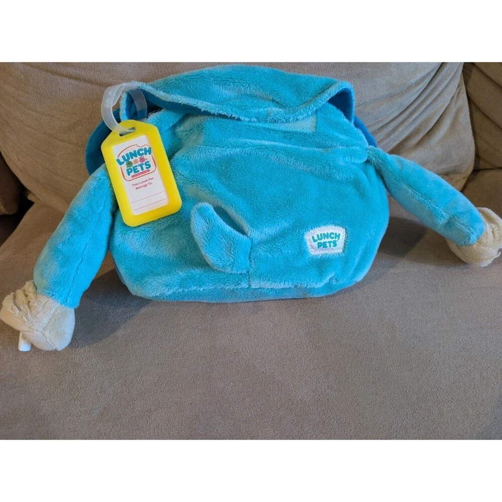 Lunch Pets Insulated Kids Lunch Box blue plush lunch 10